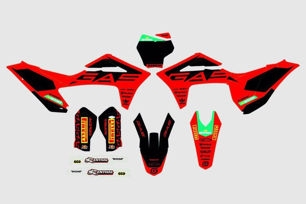 GAS GAS Red Edition-Hoon Lab-Categoria_Motocross,Collezione_Kit Adesivi,Marca_Gas Gas,Prezzo_da €120 a €160