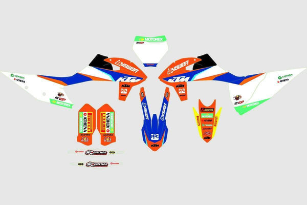 KTM Factory Replica-Hoon Lab-Categoria_Motocross,Collezione_Kit Adesivi,Marca_KTM,Prezzo_da €120 a €160