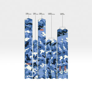 Protezione Camou Blue