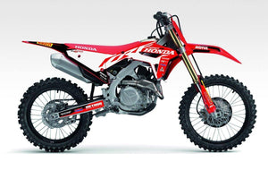 Honda Diagonal White-Hoon Lab-Categoria_Motocross,Collezione_Kit Adesivi,Marca_Honda,Prezzo_da €120 a €160