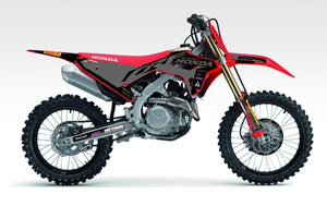 Honda Diagonal Grey-Hoon Lab-Categoria_Motocross,Collezione_Kit Adesivi,Marca_Honda,Prezzo_da €120 a €160