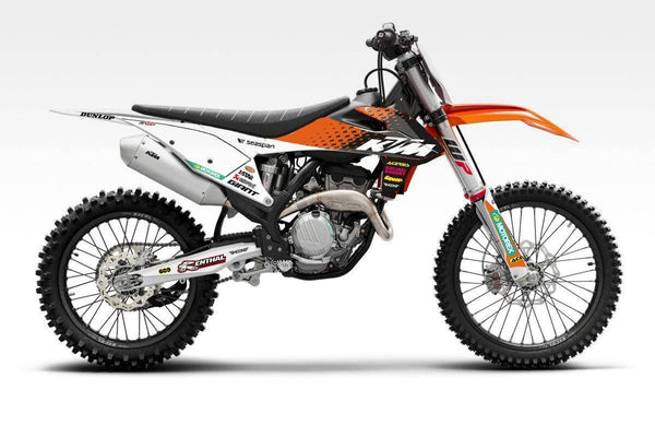 KTM Halftone-Hoon Lab-Categoria_Motocross,Collezione_Kit Adesivi,Marca_KTM,Prezzo_da €120 a €160