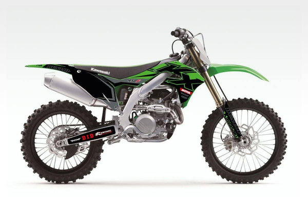 Kawasaki Fox-Hoon Lab-Categoria_Motocross,Collezione_Kit Adesivi,Marca_Kawasaki,Prezzo_da €120 a €160