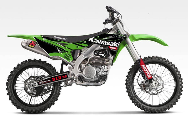 Kawasaki Black Stripes-Hoon Lab-Categoria_Motocross,Collezione_Kit Adesivi,Marca_Kawasaki,Prezzo_da €120 a €160