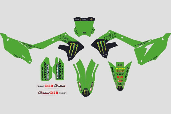 Kawasaki Replica Factory 21-Hoon Lab-Categoria_Motocross,Collezione_Kit Adesivi,Marca_Kawasaki,Prezzo_da €120 a €160